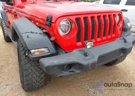 2020 Jeep Wrangler Unlimited Sport S 4X4 из США, поврежденный, VIN 1C4HJXDN7LW281357